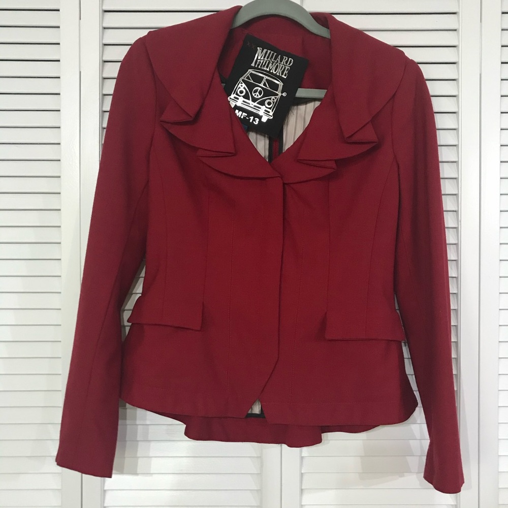 Millard Fillmore Red Blazer